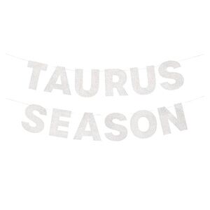Taurus Season Party Banner